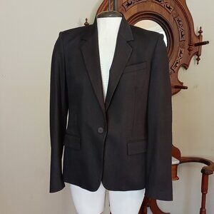 Theory Brown Wool Blend Blazer